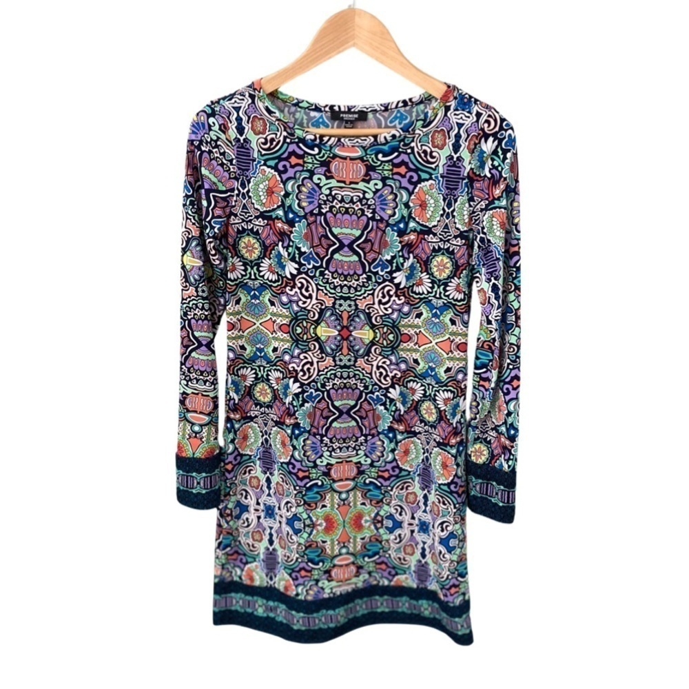 Premise Multicolor Floral Boho Dress Size S